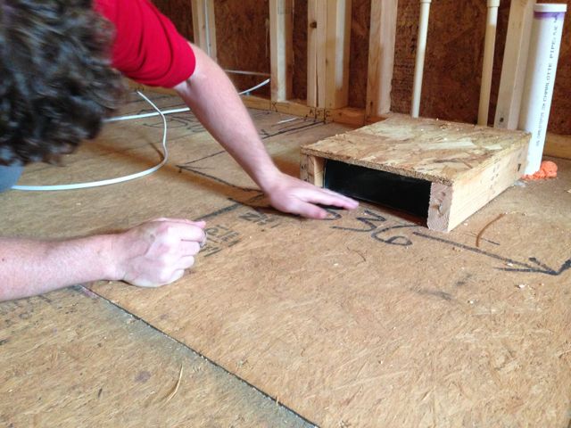 duct hvac kitchen cabinet toekick