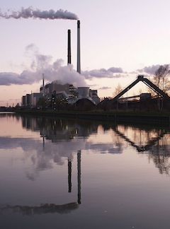 coal-fired electricity plant
